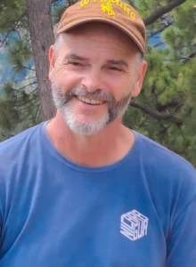 Dave, cofounder of MicroOffice Solutions , hiking in Colorado