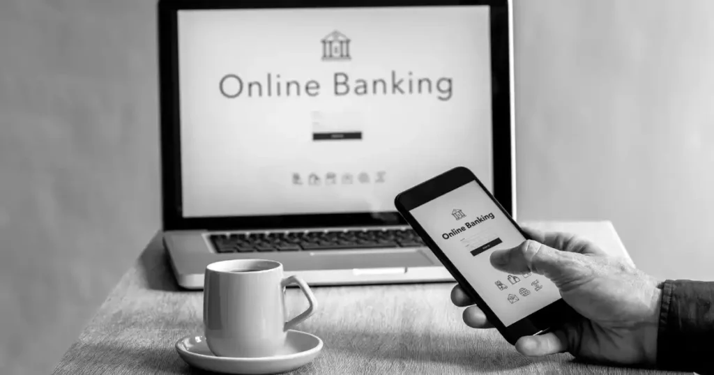 Entrepreneur doing online banking, but banks reject virtual addresses