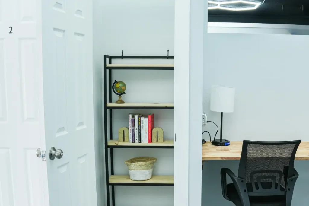 Office suite showing a customized office suite and workspace at MicroOffice Solutions business center 2240 E 12th Street Casper Wyoming 